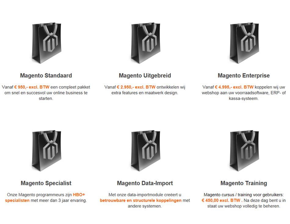 magento shops